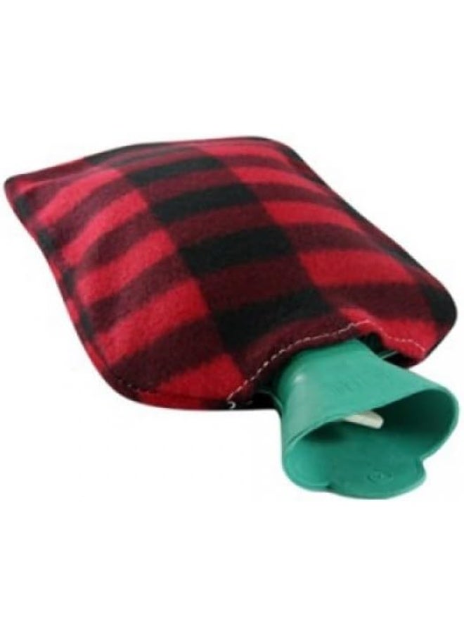 Rubber Hot Water Bag with Fleece Cover – Reusable Hot & Cold Therapy for Pain Relief - Image 2